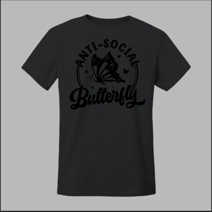 Anti-Social Butterfly Tee