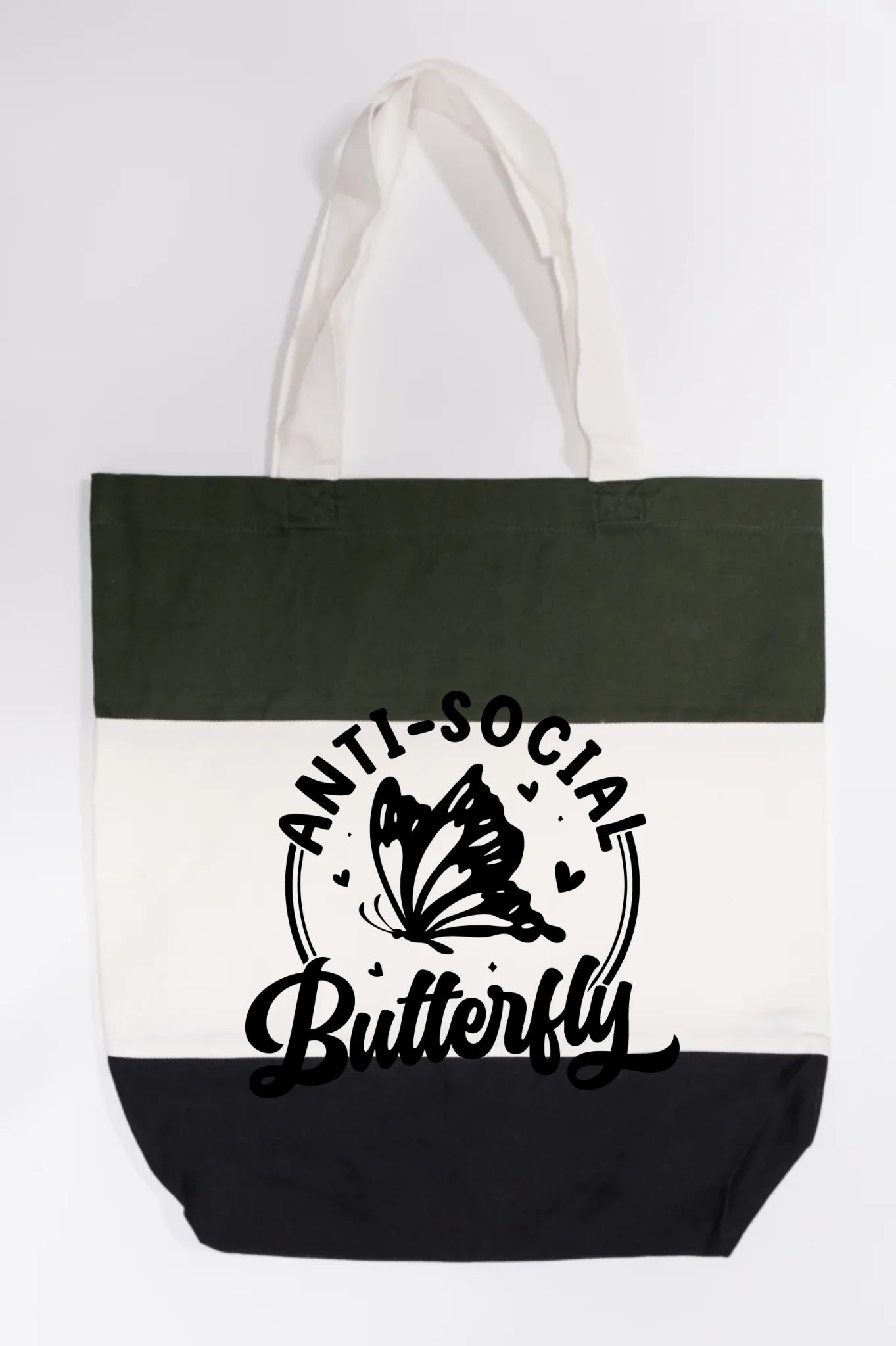 Anti-Social Butterfly Tote Bag