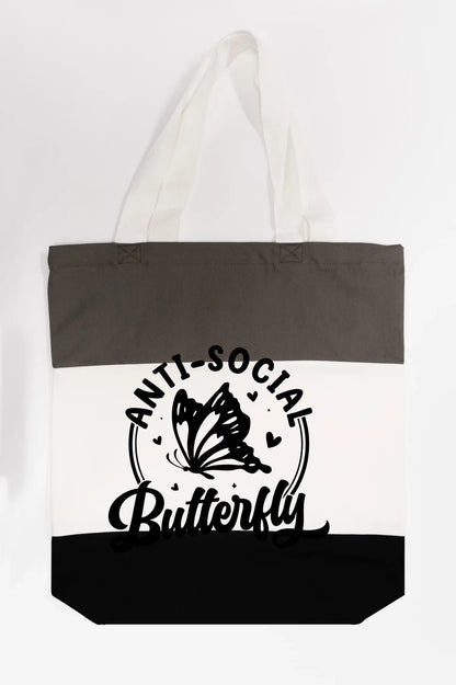 Anti-Social Butterfly Tote Bag