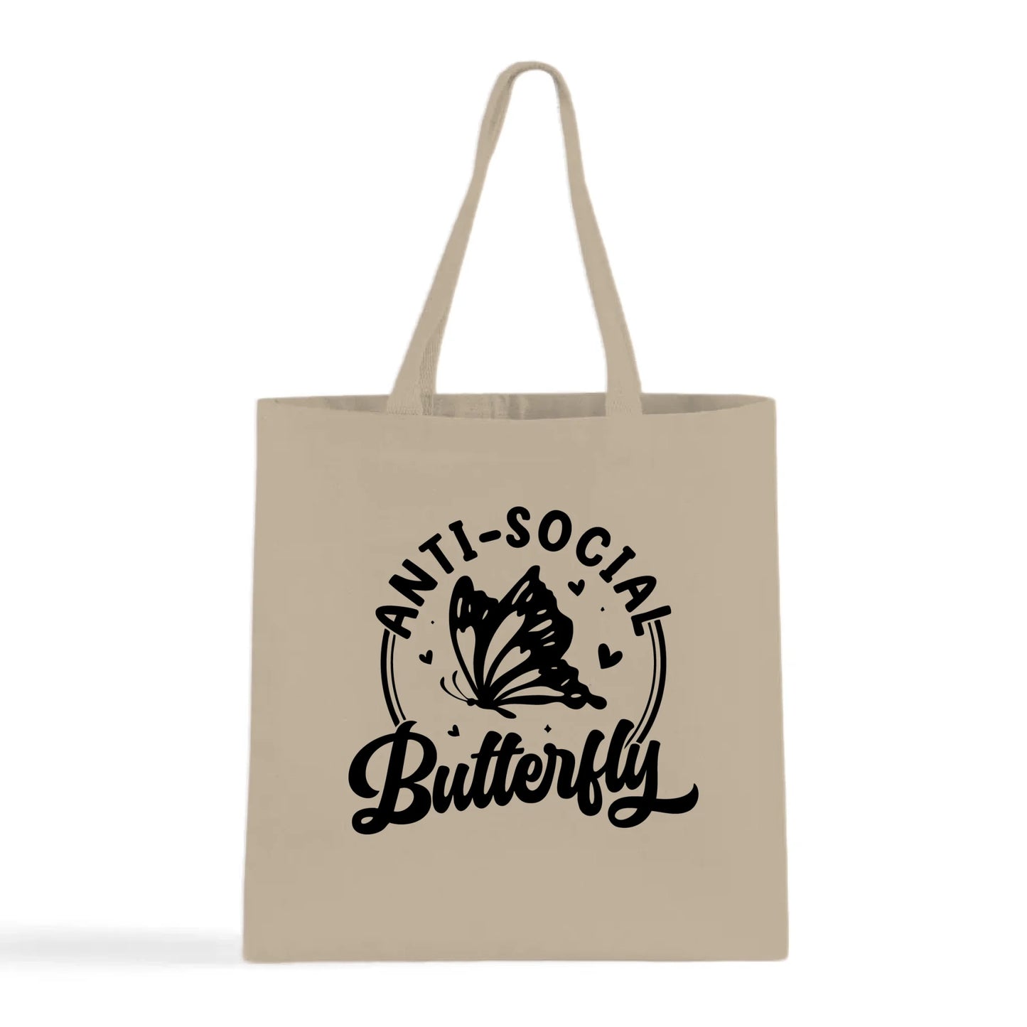 Anti-Social Butterfly Tote Bag