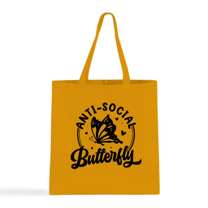 Anti-Social Butterfly Tote Bag