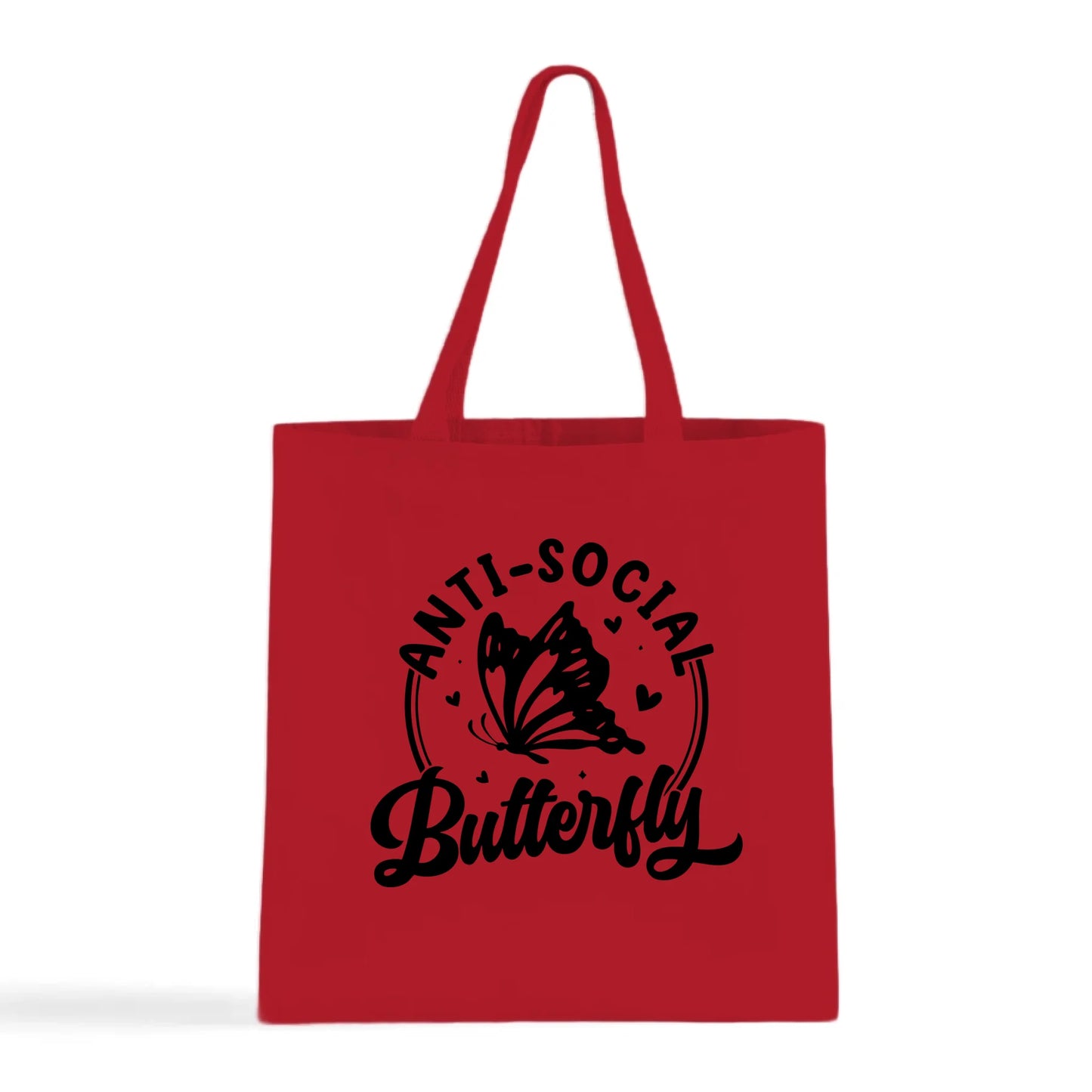 Anti-Social Butterfly Tote Bag