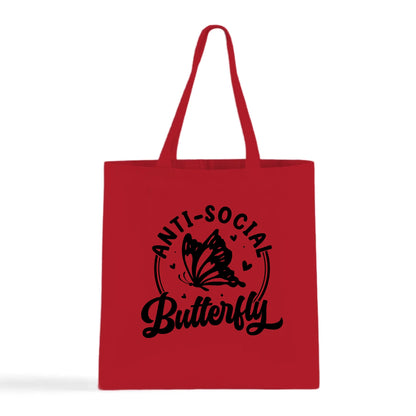 Anti-Social Butterfly Tote Bag