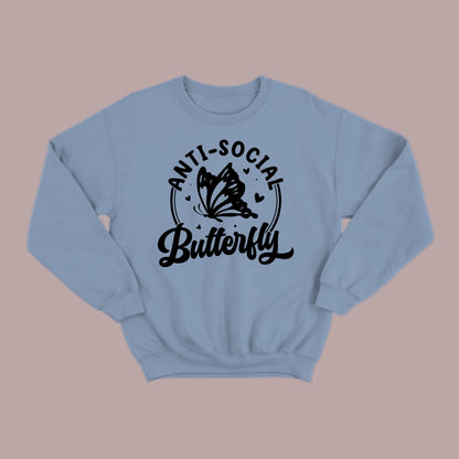 Anti-Social Butterfly Sweatshirt