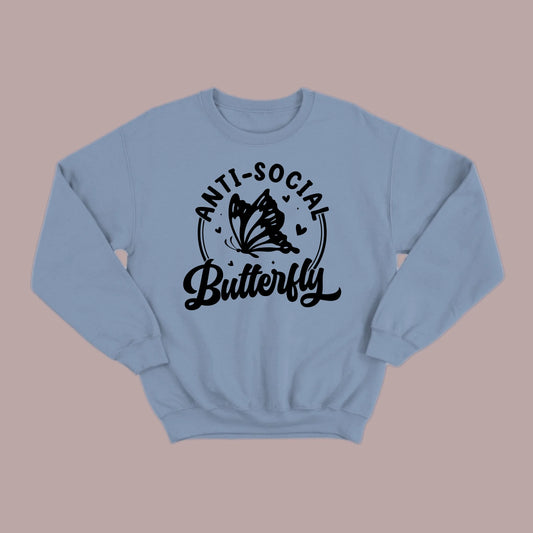 Anti-Social Butterfly Sweatshirt