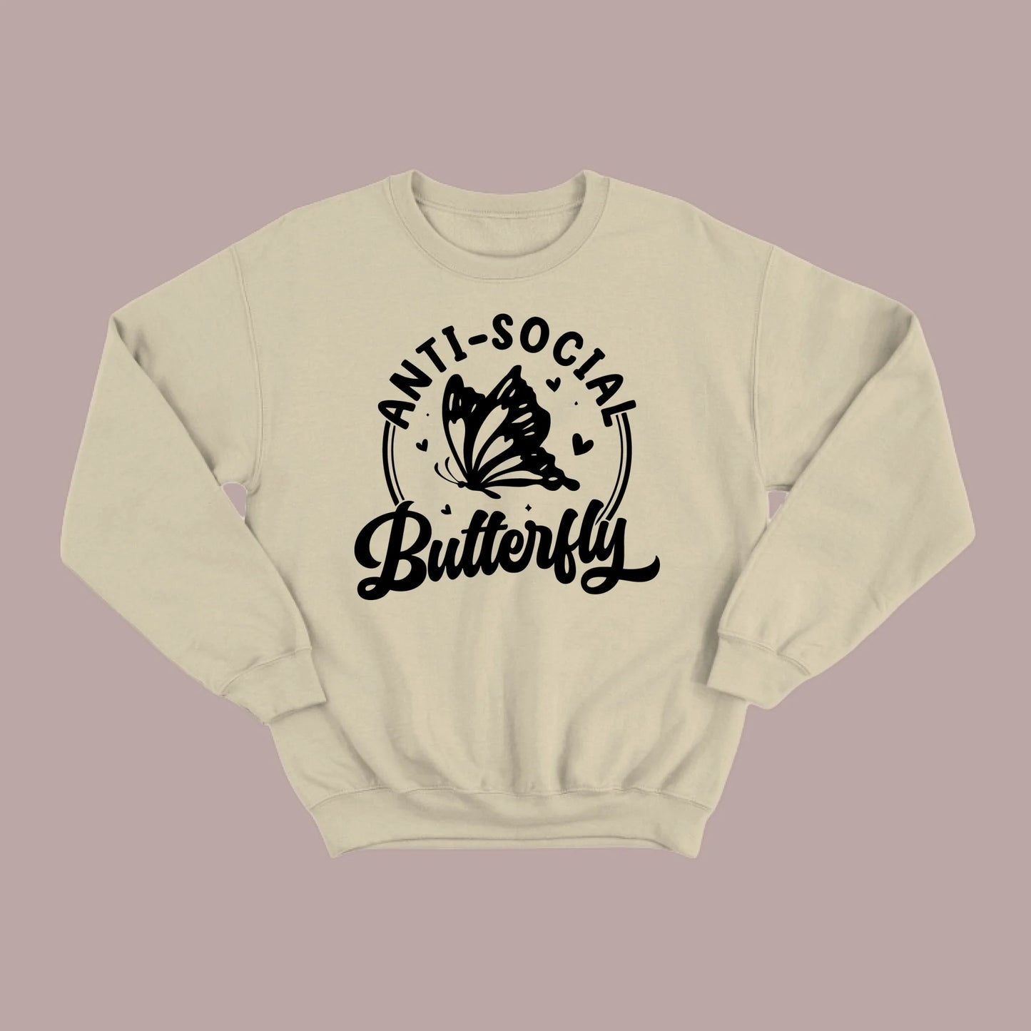 Anti-Social Butterfly Sweatshirt