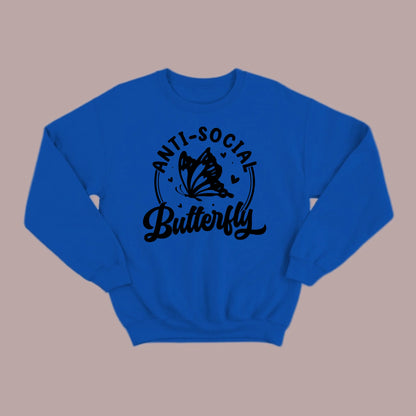 Anti-Social Butterfly Sweatshirt