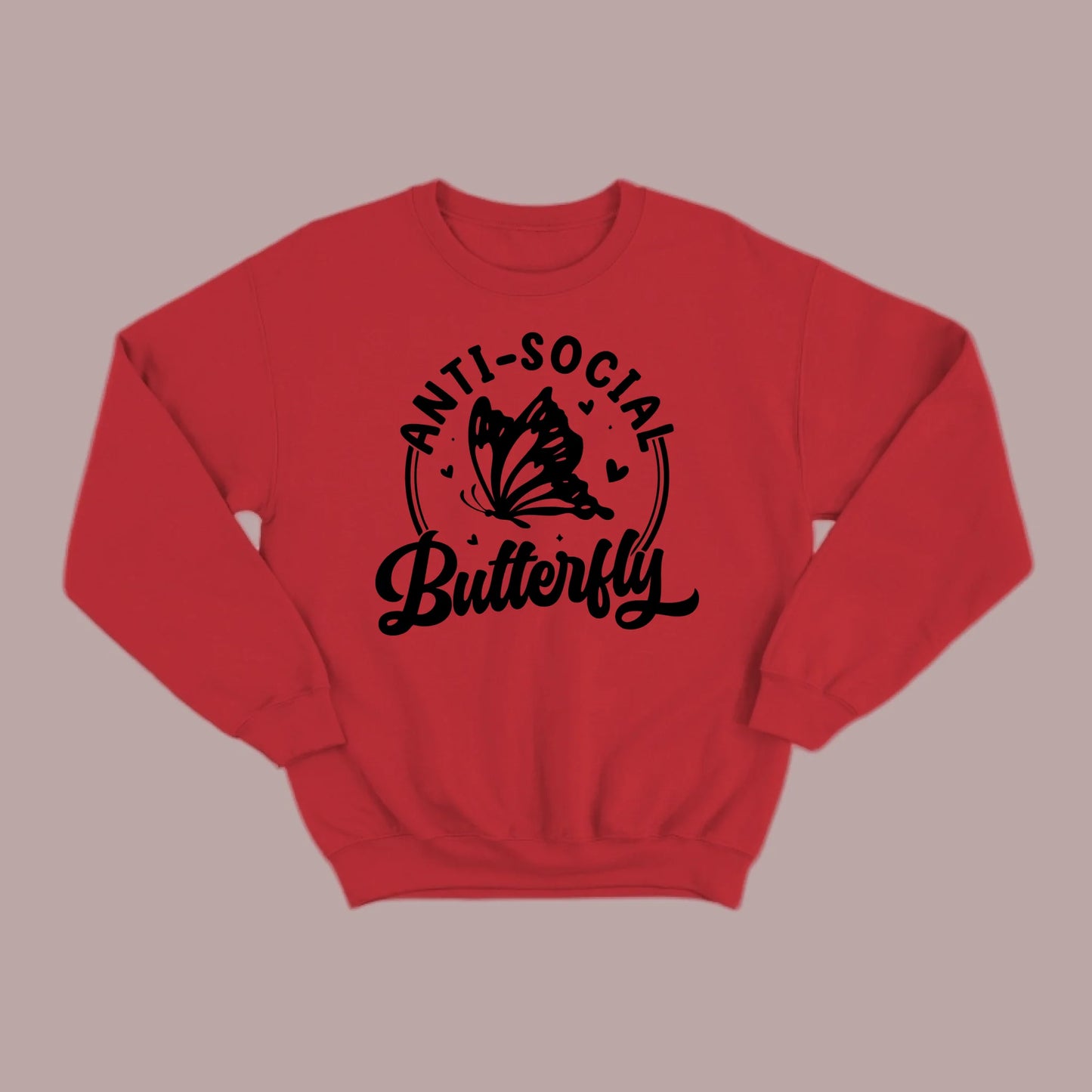 Anti-Social Butterfly Sweatshirt