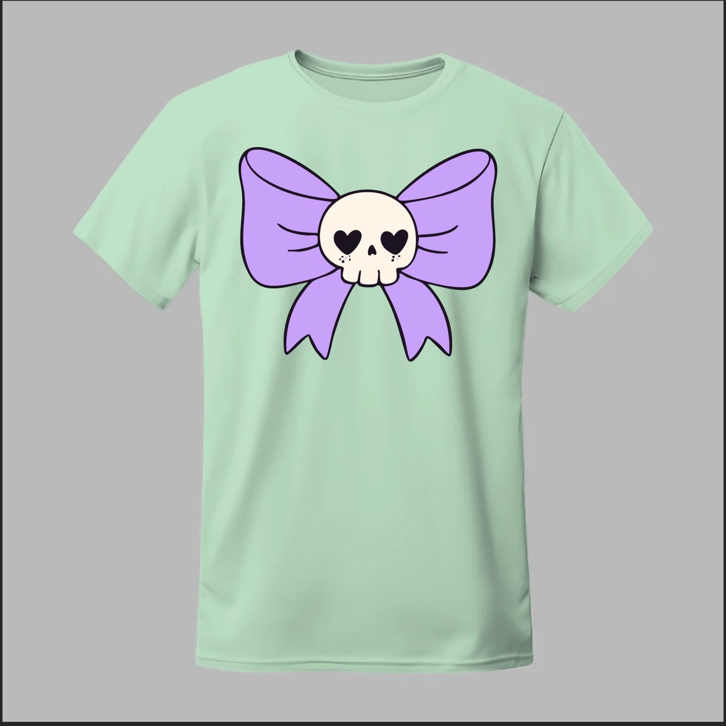Skull Bow Tee