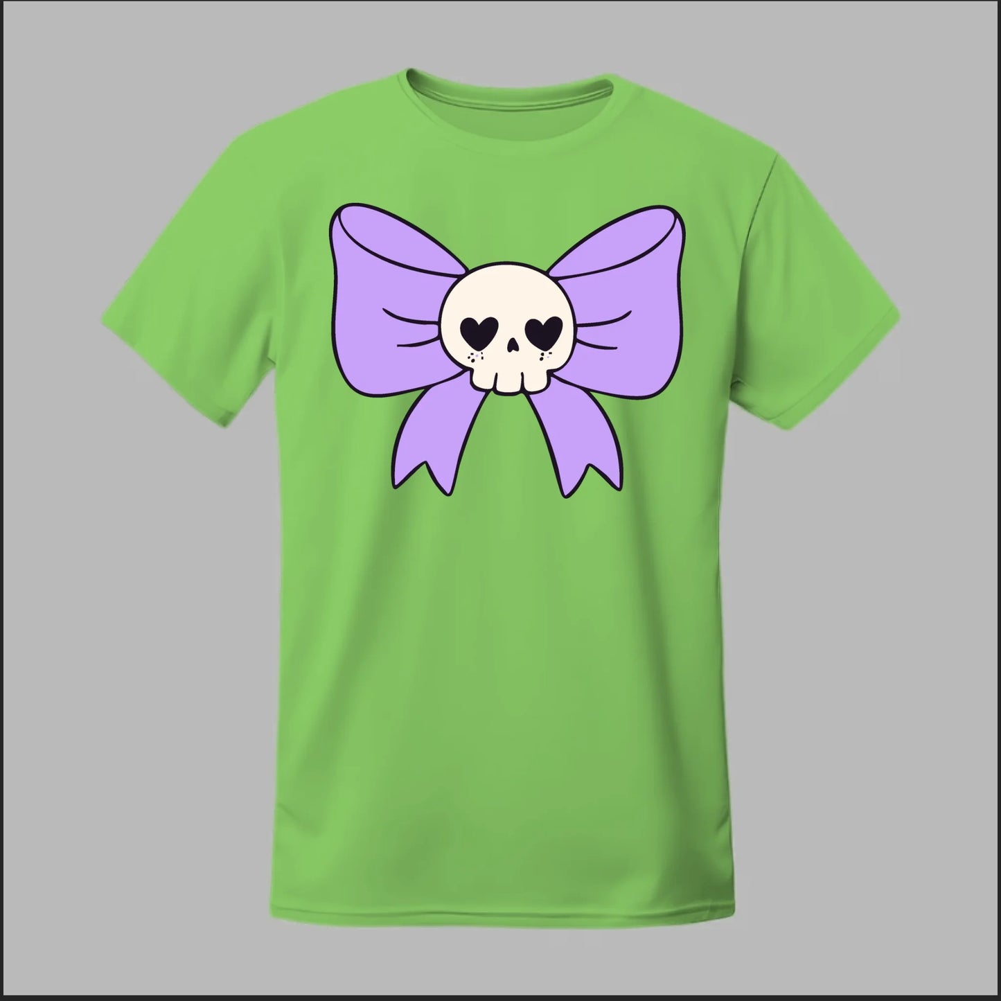 Skull Bow Tee