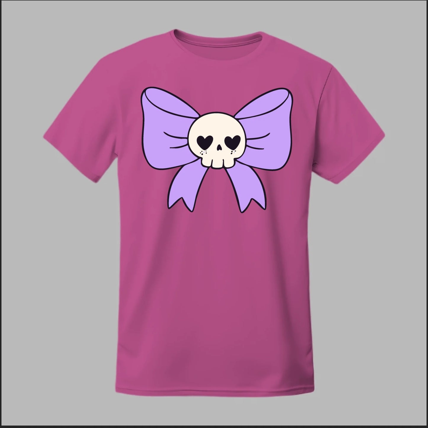 Skull Bow Tee