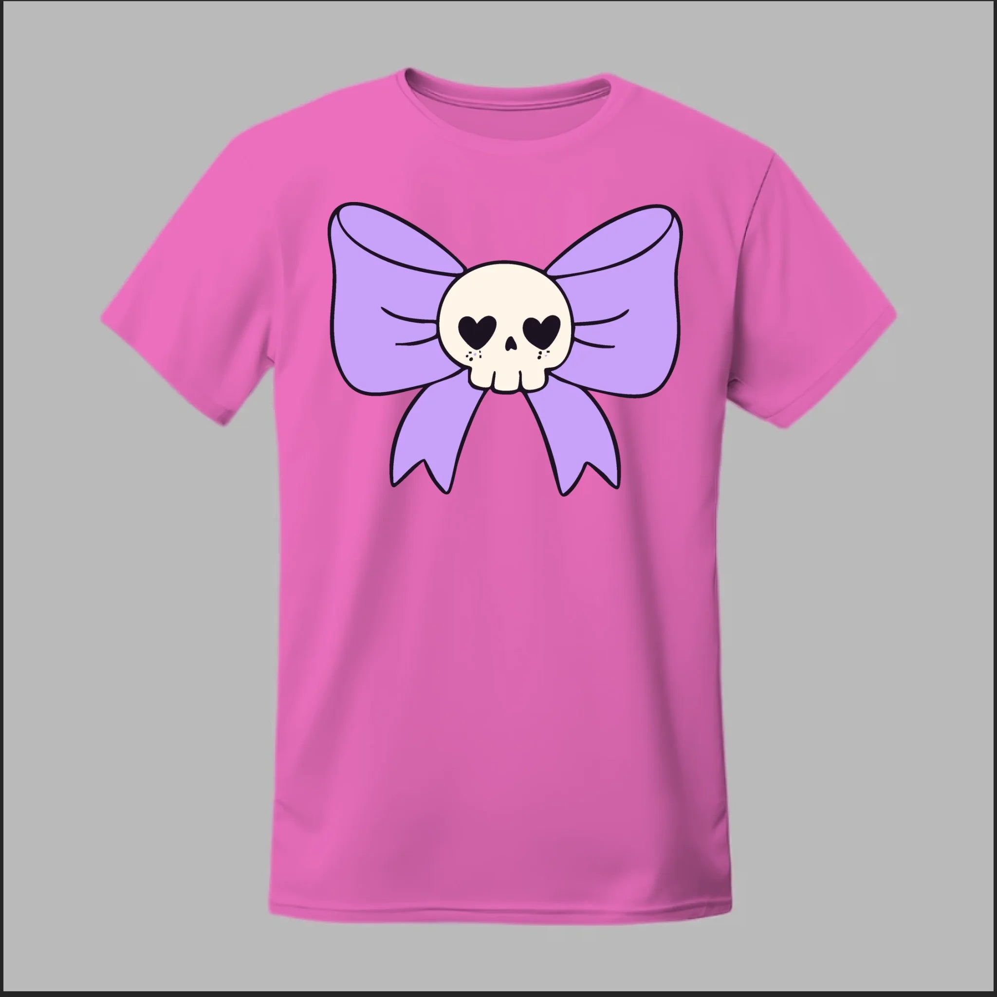 Skull Bow Tee