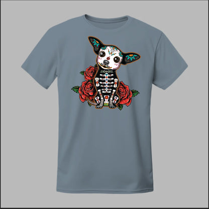 Day of the Dead Chihuahua Tee