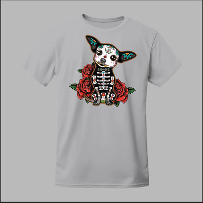 Day of the Dead Chihuahua Tee