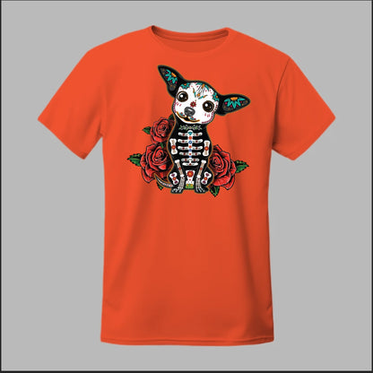 Day of the Dead Chihuahua Tee