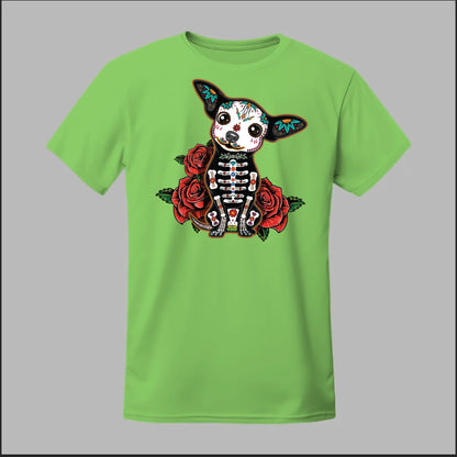 Day of the Dead Chihuahua Tee