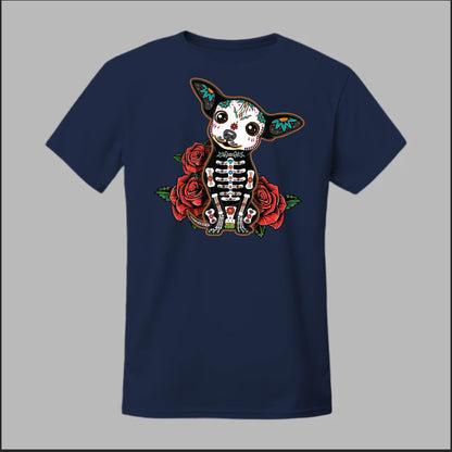 Day of the Dead Chihuahua Tee