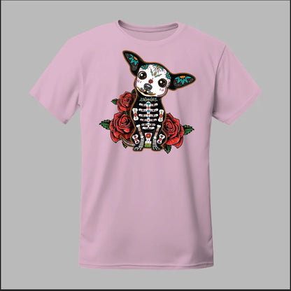 Day of the Dead Chihuahua Tee
