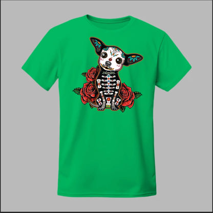 Day of the Dead Chihuahua Tee