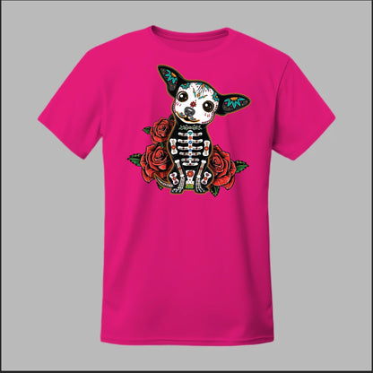 Day of the Dead Chihuahua Tee