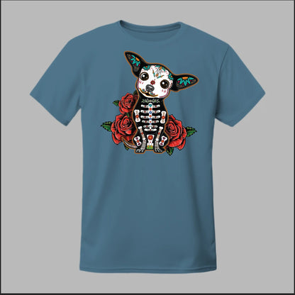 Day of the Dead Chihuahua Tee