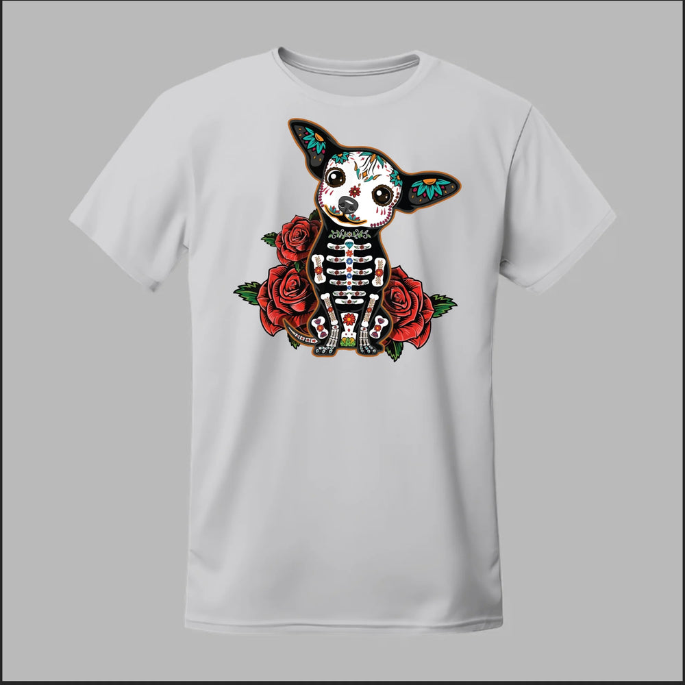 Day of the Dead Chihuahua Tee