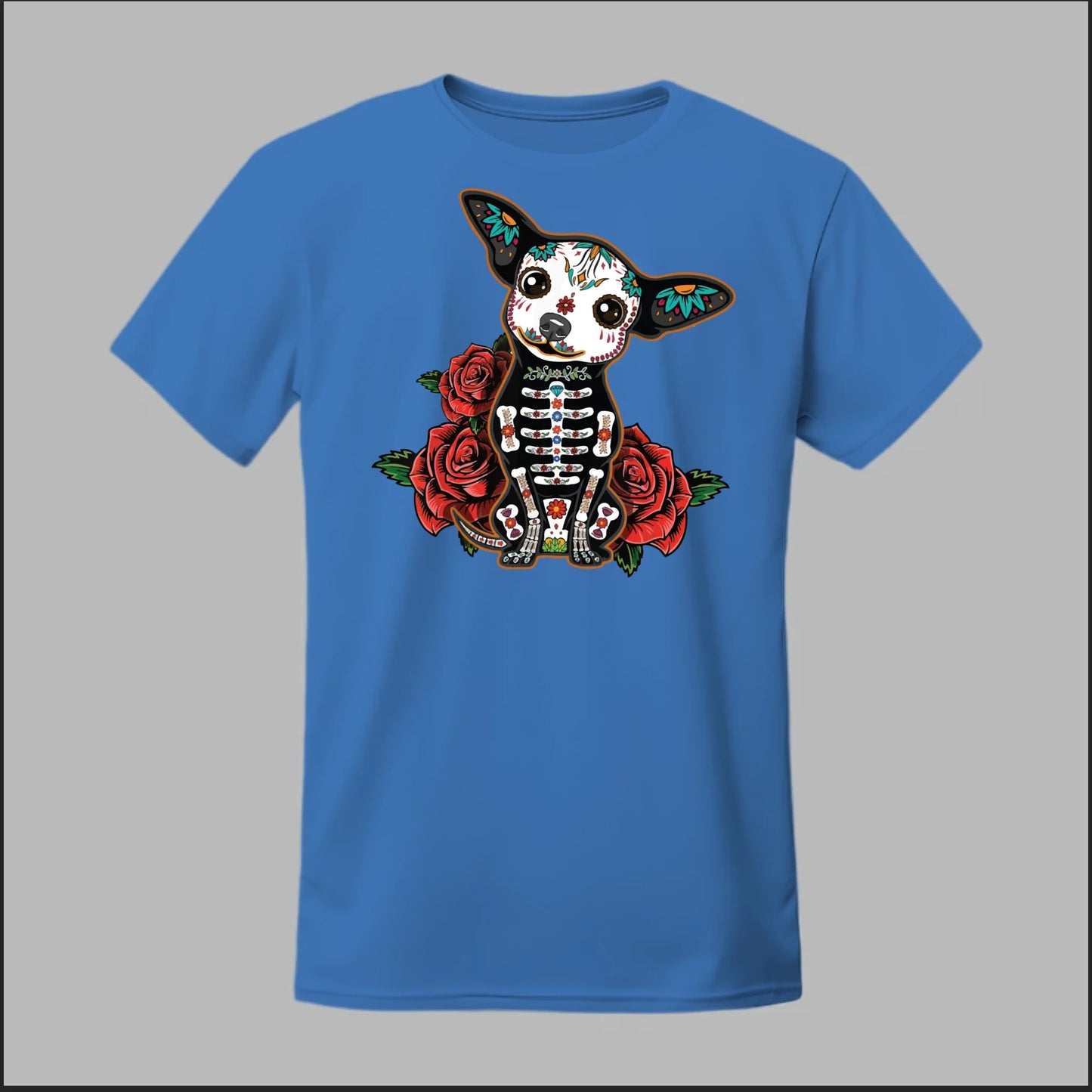 Day of the Dead Chihuahua Tee
