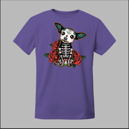 Day of the Dead Chihuahua Tee