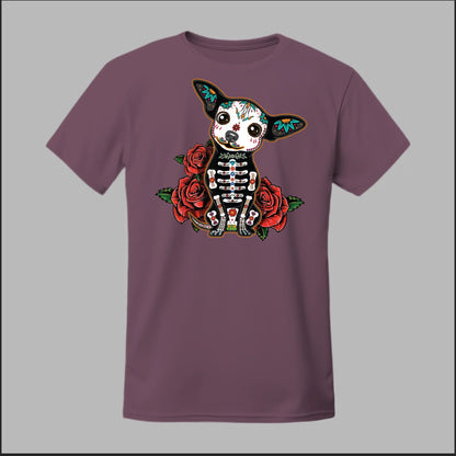 Day of the Dead Chihuahua Tee