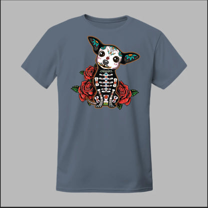 Day of the Dead Chihuahua Tee