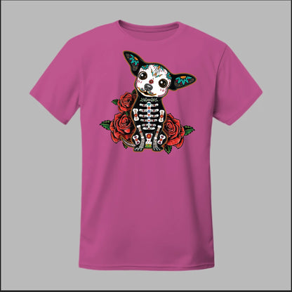 Day of the Dead Chihuahua Tee