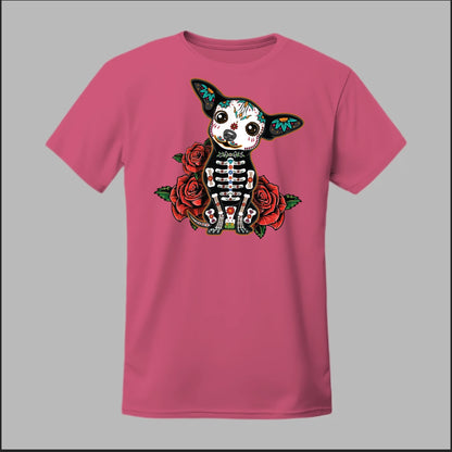 Day of the Dead Chihuahua Tee