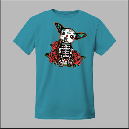 Day of the Dead Chihuahua Tee
