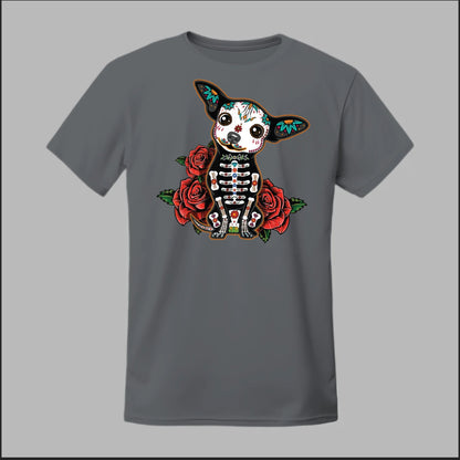 Day of the Dead Chihuahua Tee