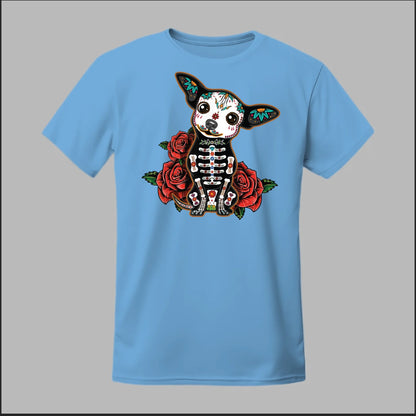 Day of the Dead Chihuahua Tee