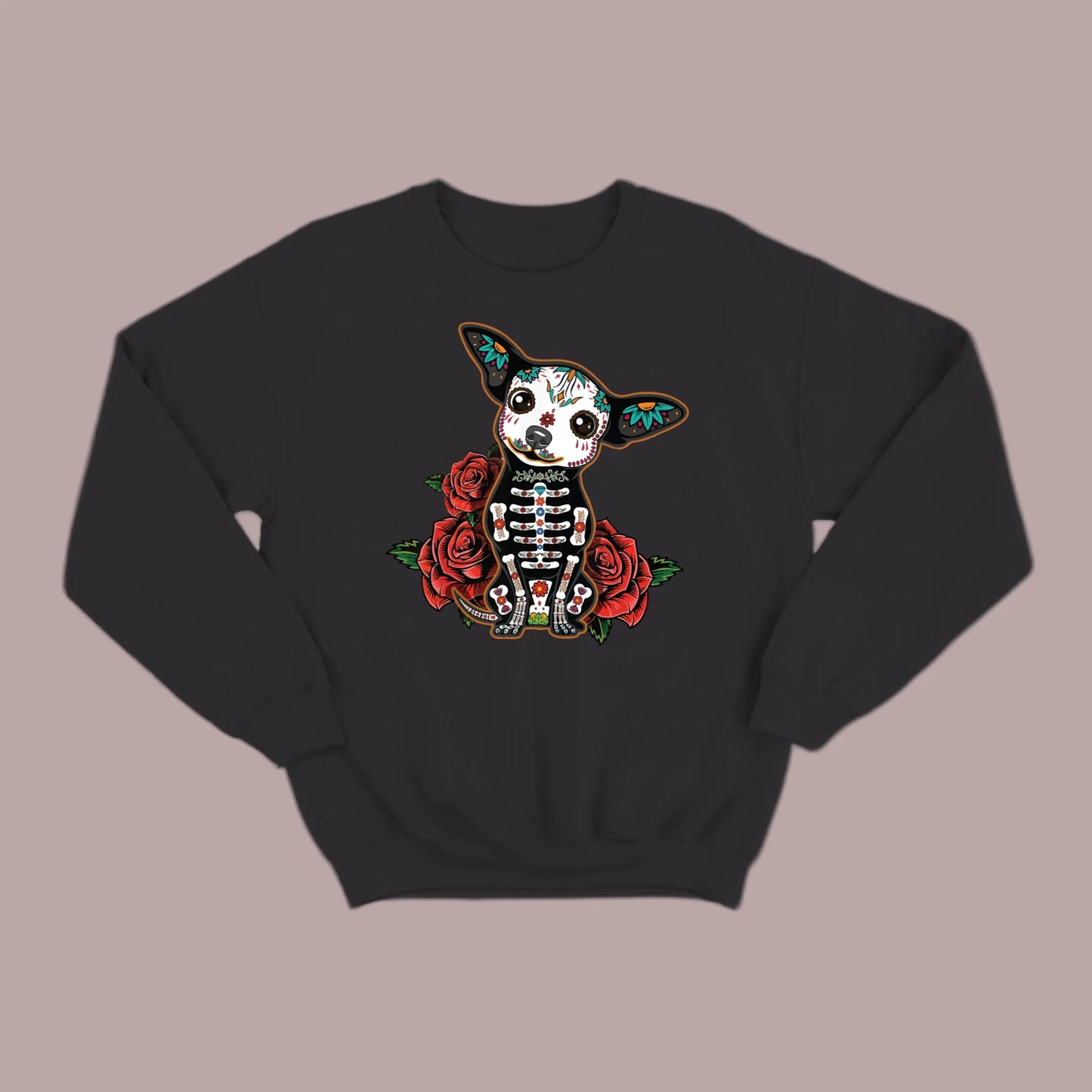 Day of the Dead Chihuahua Sweatshirt