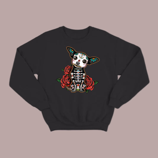 Day of the Dead Chihuahua Sweatshirt
