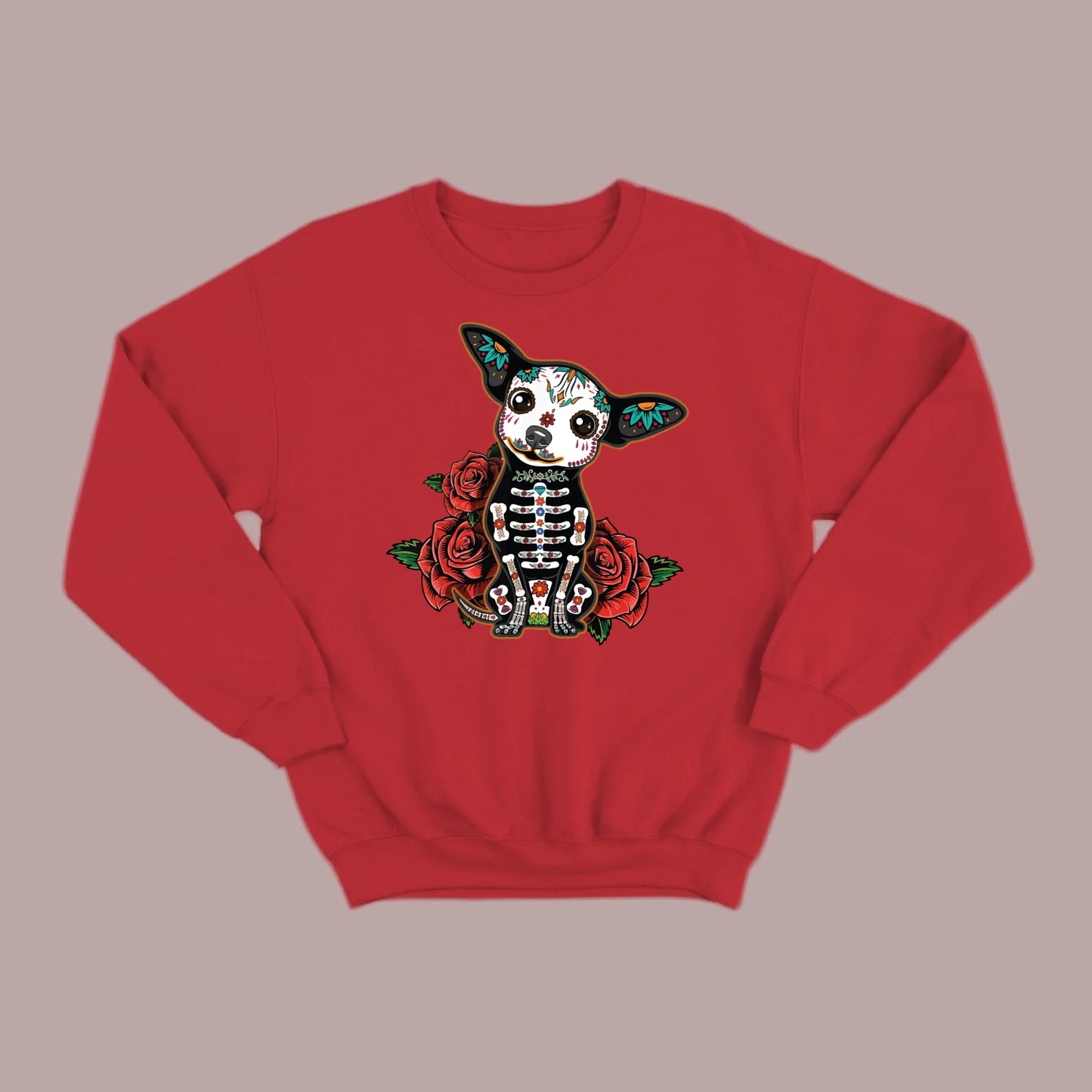 Day of the Dead Chihuahua Sweatshirt
