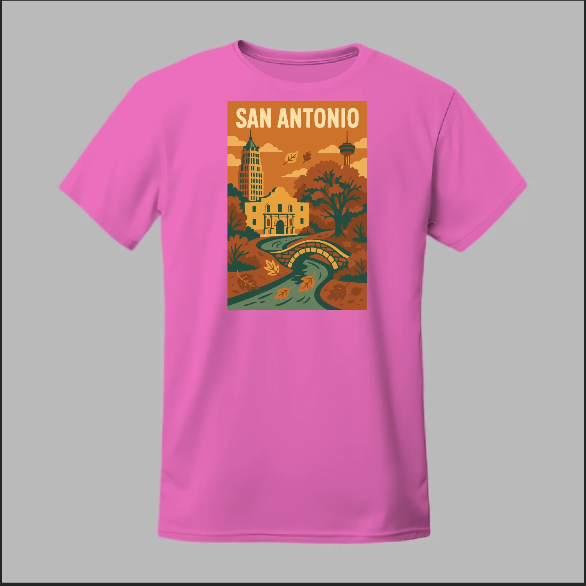 Fall In San Antonio Tee
