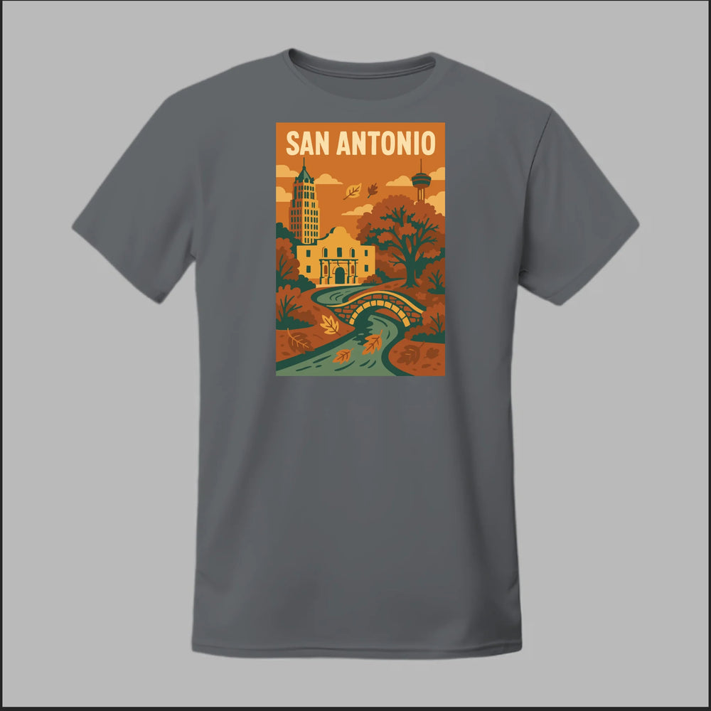 Fall In San Antonio Tee