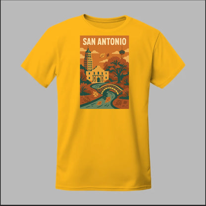 Fall In San Antonio Tee