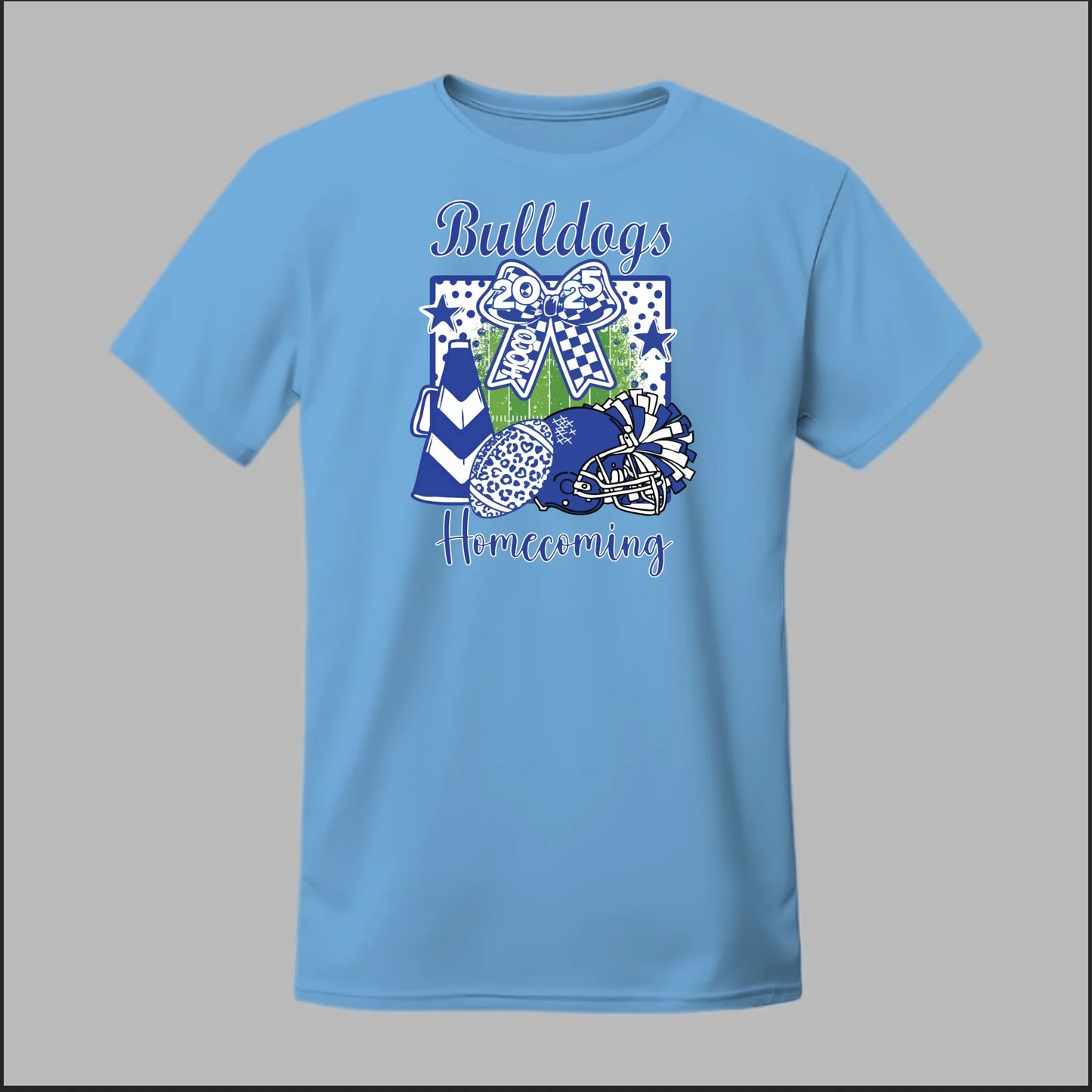 Front Carolina Blue
