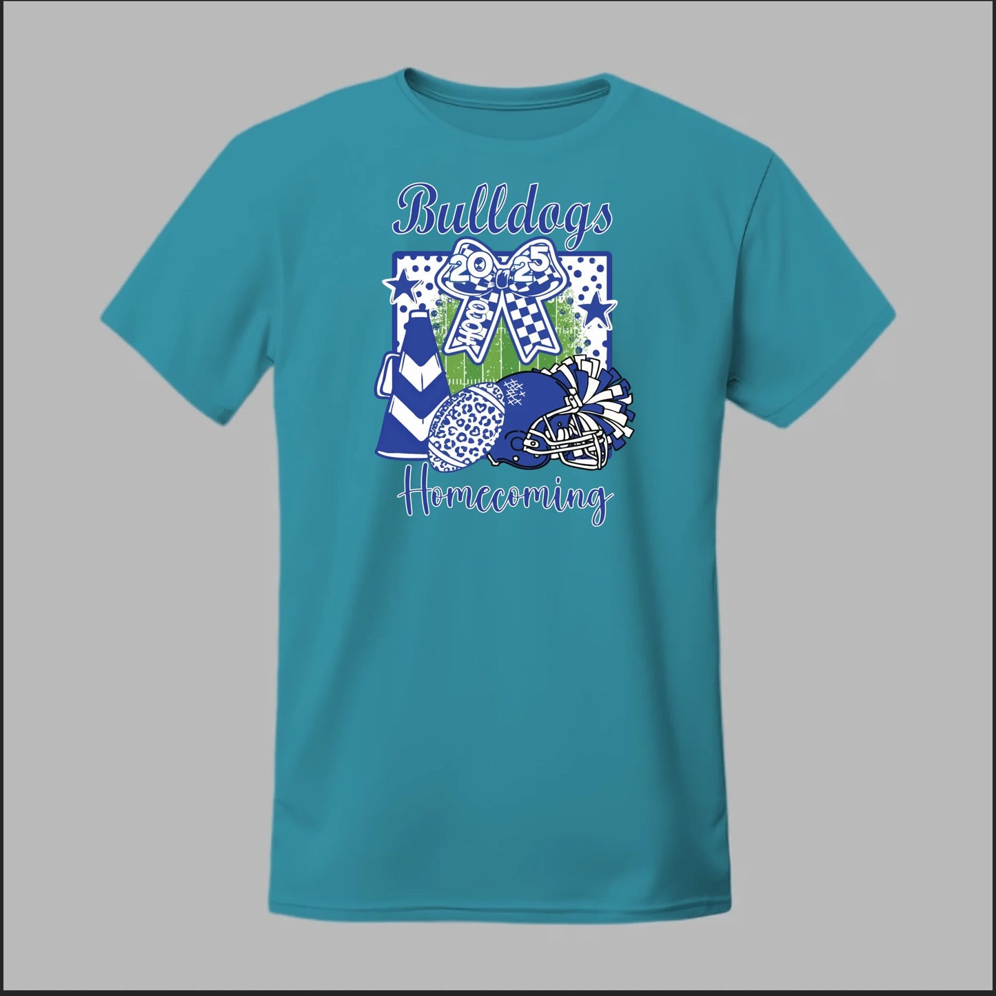 Front Heather Galapagos Blue