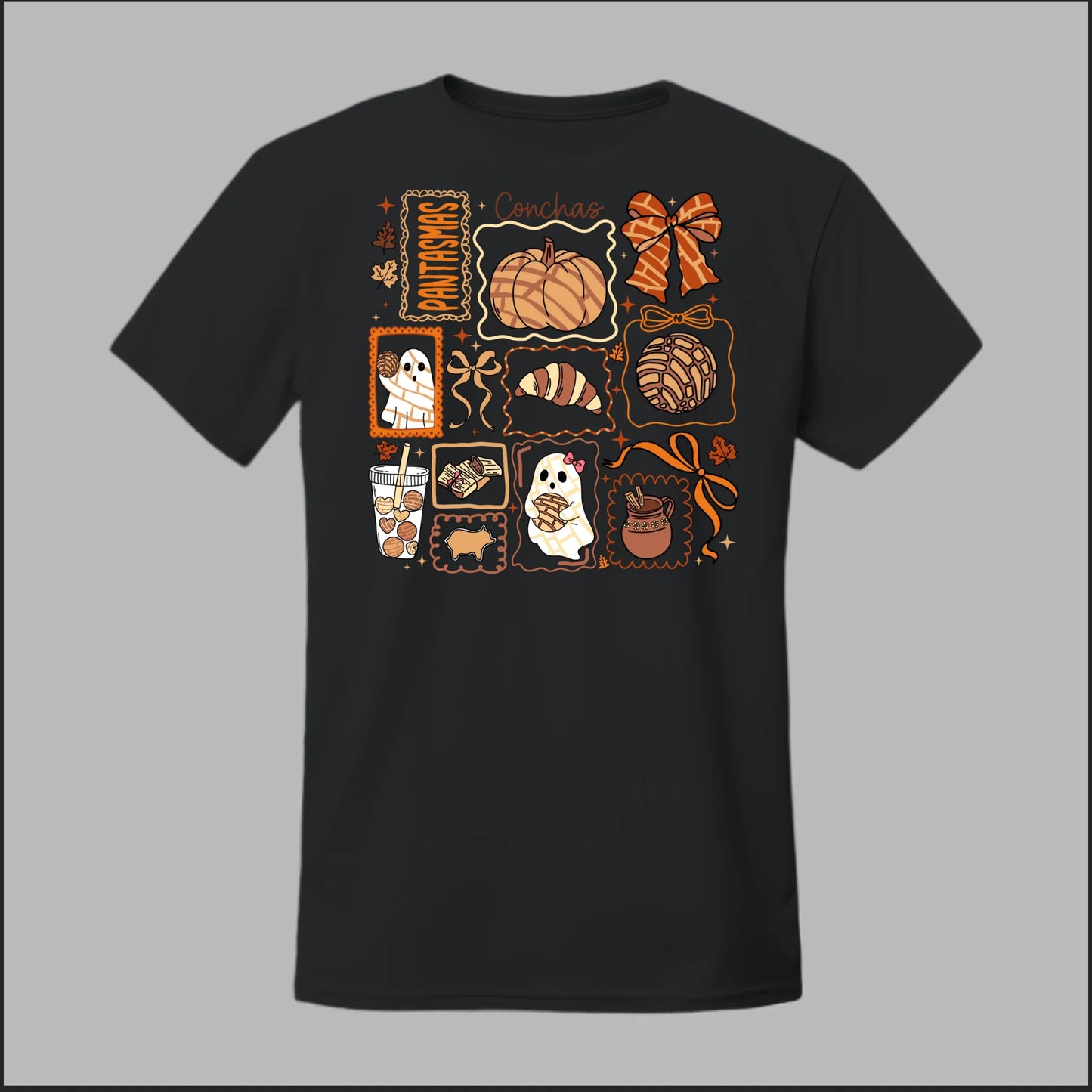 Pan de Muerto Fantasmas & Conchas Tee