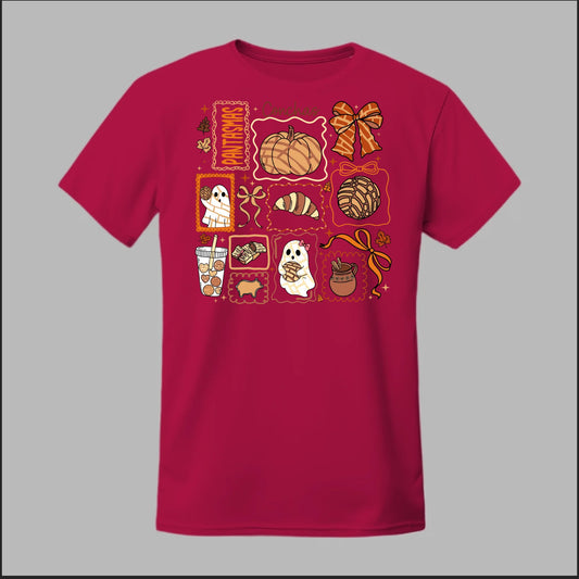 Pan de Muerto Fantasmas & Conchas Tee