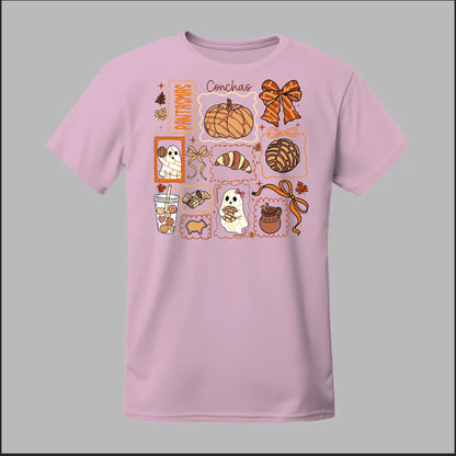Pan de Muerto Fantasmas & Conchas Tee