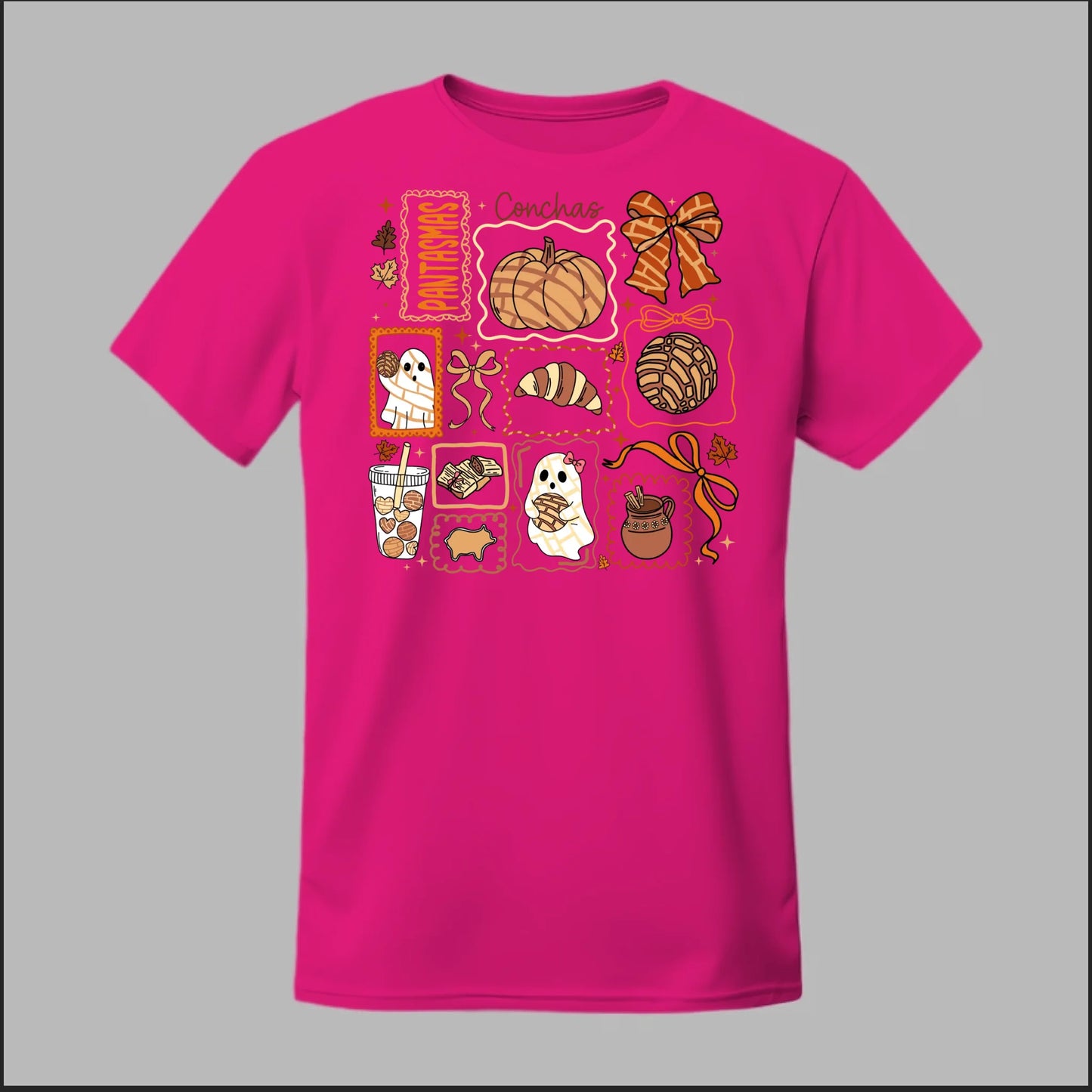 Pan de Muerto Fantasmas & Conchas Tee