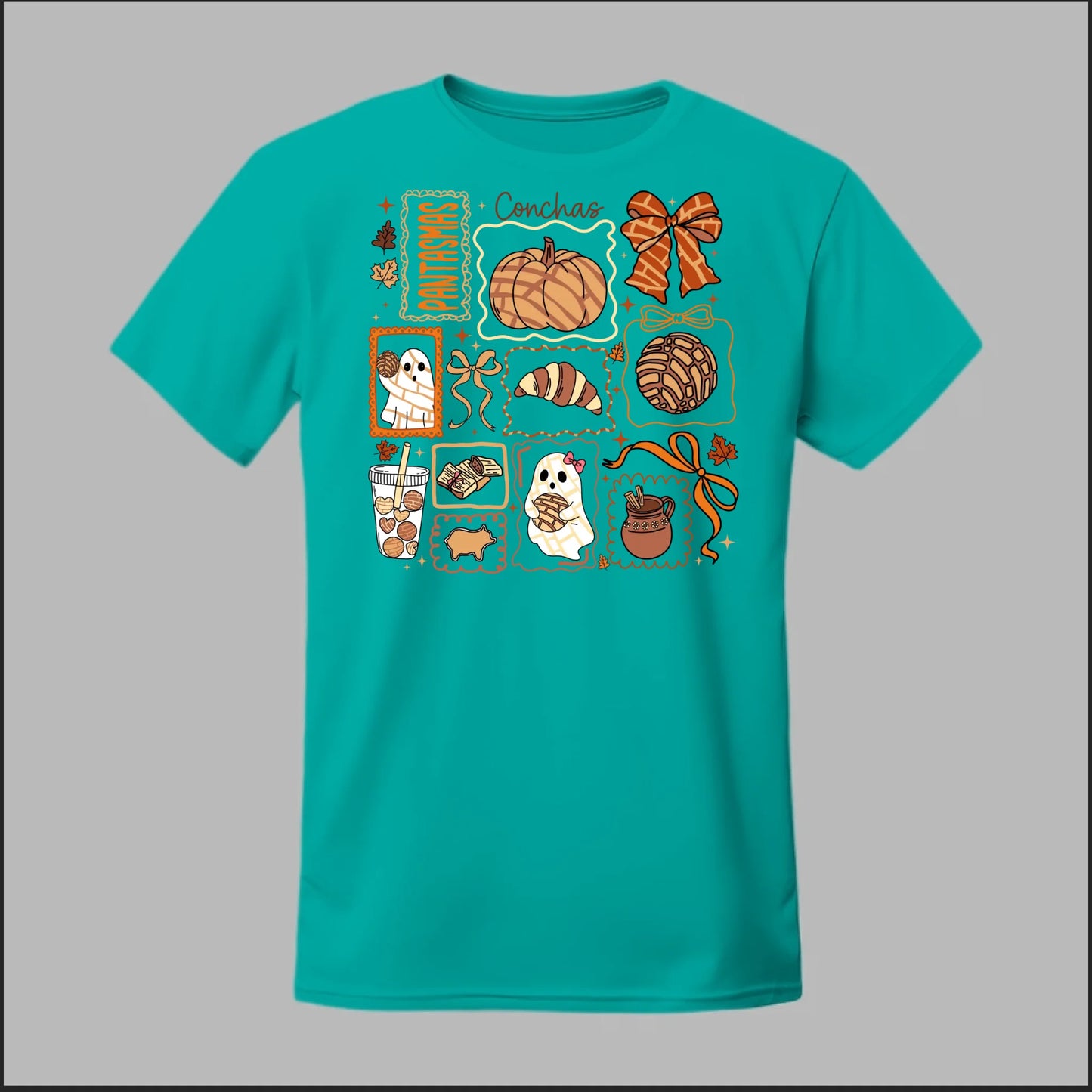 Pan de Muerto Fantasmas & Conchas Tee