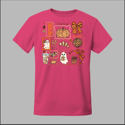 Pan de Muerto Fantasmas & Conchas Tee