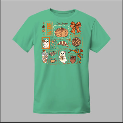 Pan de Muerto Fantasmas & Conchas Tee